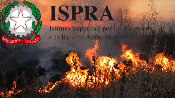 ISPRA limitazione caccia incendi