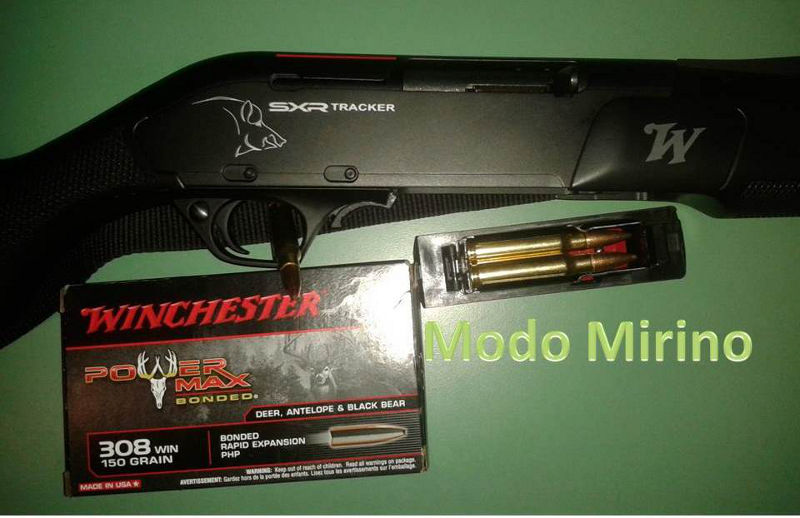 Carabina Winchester SXR BLACK TRACKER