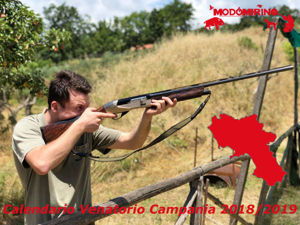 Calendario Venatorio 2018/2019 Campania